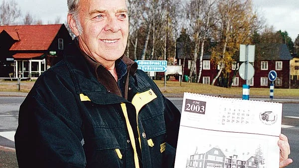 Mariannelund nu och då har skarpa kontraster. Mariannelunds hembygdsförening, däribland Bengt Pettersson, har tagit fram en almanacka med bilder från ett svunnet Mariannelund.