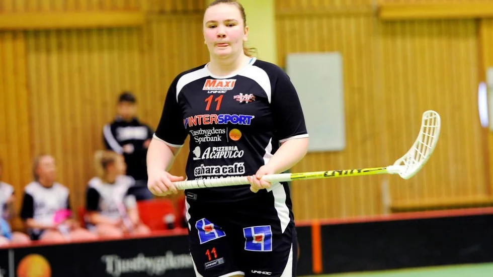 Spelar vidare. Maja Andersson är en av spelarna i WIBK:s damlag.