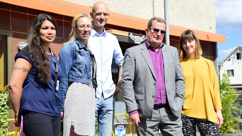 Maria Eklöv, Karin Månsson, Conny Karlsson Örnros, Per Göön och Jenny Svensson Sahlin.