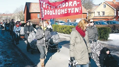 Barnvagnsmarschen anordnas i Linköping för tredje året, och i Sverige för fjärde året. Syftet är att få politikerna att agera i frågan om mödradödlighet.