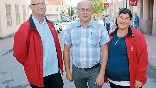 Fler lärare. Socialdemokraterna Krister Örnfjäder, Gunnar Jansson och Angelica Katsanidou vill stärka den krisande svenska skolan.