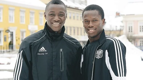 Nu är både Lansana Kamara och Fatawu Safiu på plats i Vimmerby. Foto: Magnus Strömsten