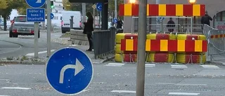 Vattenläcka stänger Östra Promenaden