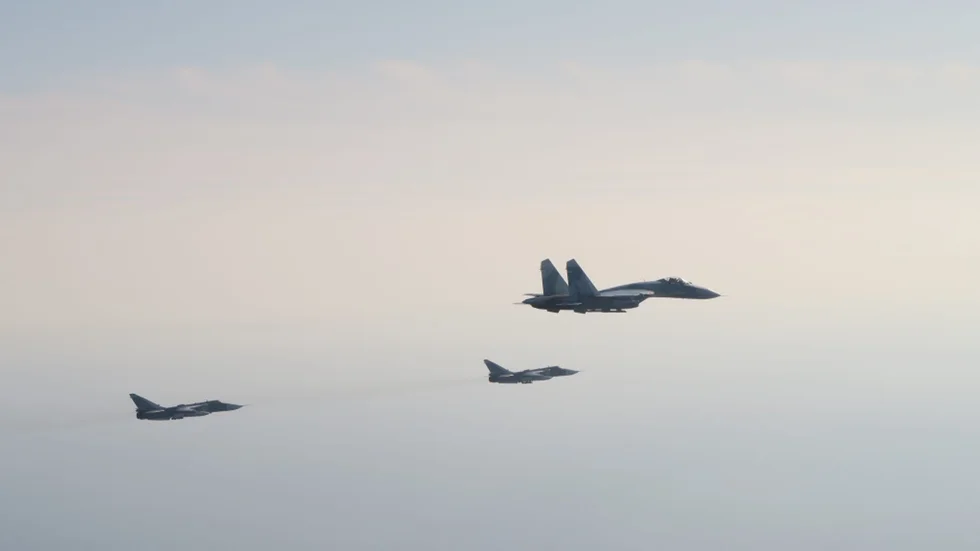 Planen fotograferades av Försvarsmakten. 
