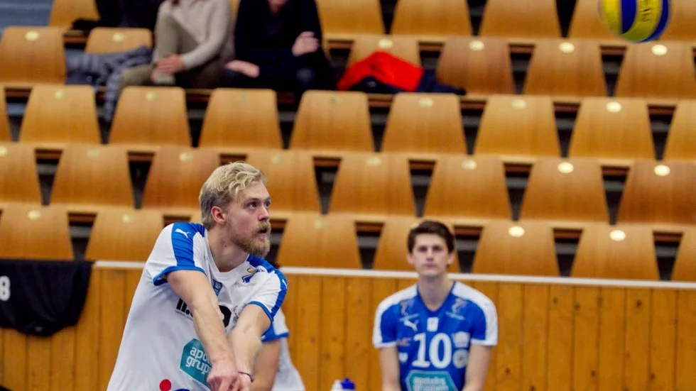 Erik Sundberg var bäste poängplockare när LVC mötte Falkenberg, men förlorade med 2–3.