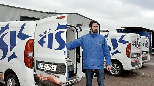 Robin Malmström äger och driver till sammans med sin kompanjon Kristoffer Svensson, Gourmet Fisk Sverige.