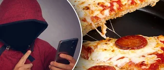 Man fick pizzor han inte beställt