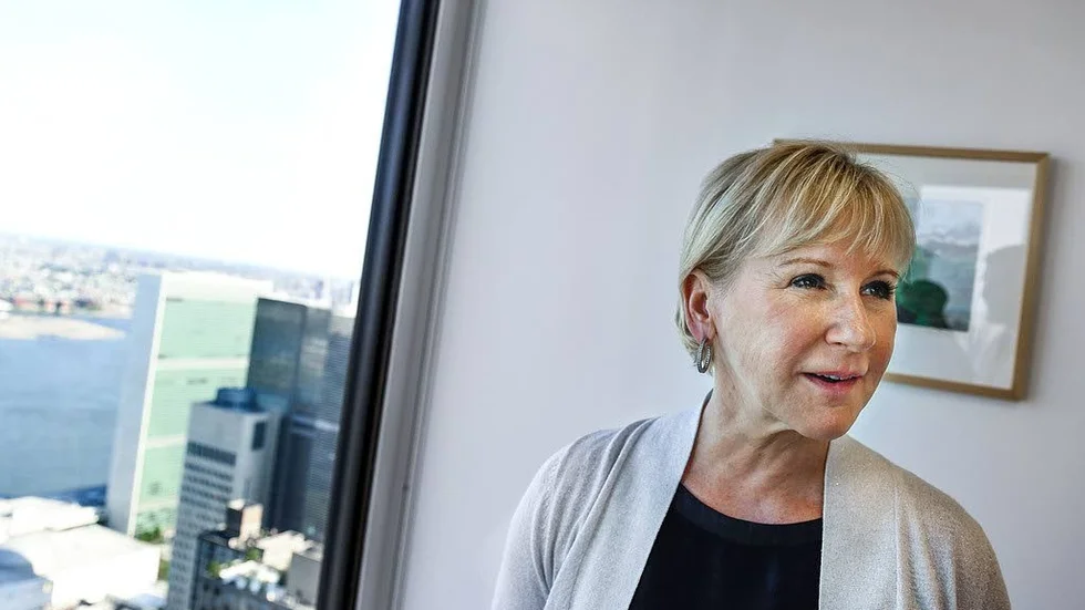 Margot Wallström. Ivrar för FN.