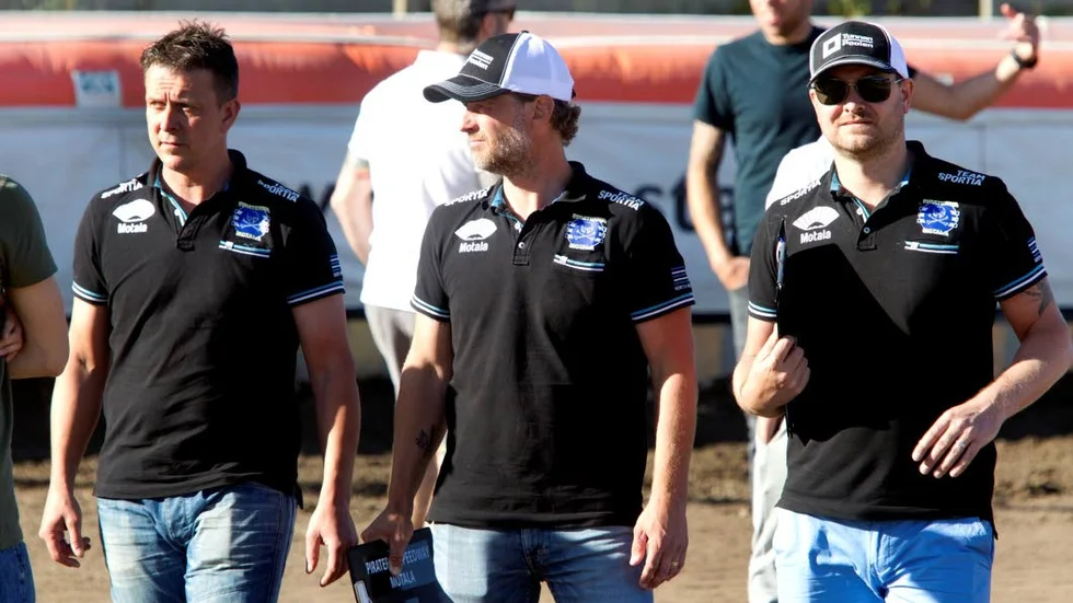 Piraternas lagledartrio Stefan Ekberg, Stefan Andersson Skill och Daniel Andersson har blandat friskt i laguppställningarna den här säsongen.