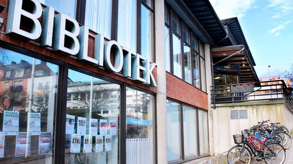 Motala bibliotek.