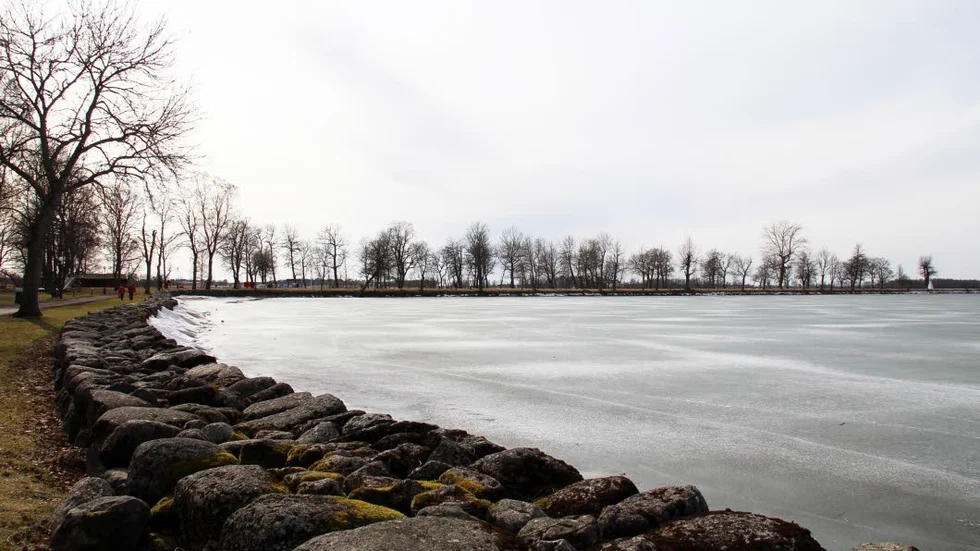 Hamnpiren i Vadstena.