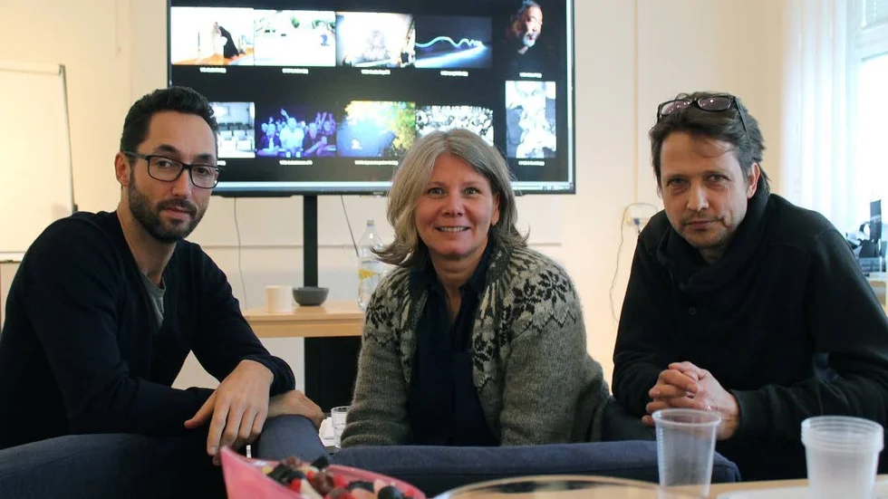 Jury. Thomas Borberg, Annemor Larsen och Anders Birgersson befann sig i Vadstena under helgen för att utse förra årets bästa bilder och fotografer.