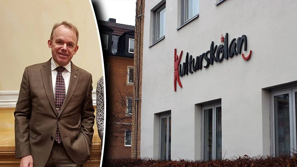 Gustav Appelberg (L) vill använda gymnasieskolornas lokaler till Kulturskolan.