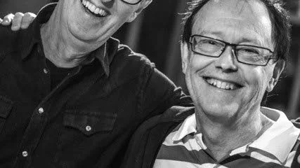 Bengt Johansson och Per-Erik Hallin spelar på välgörenhetskonsert i Boxholm mot trafficking.