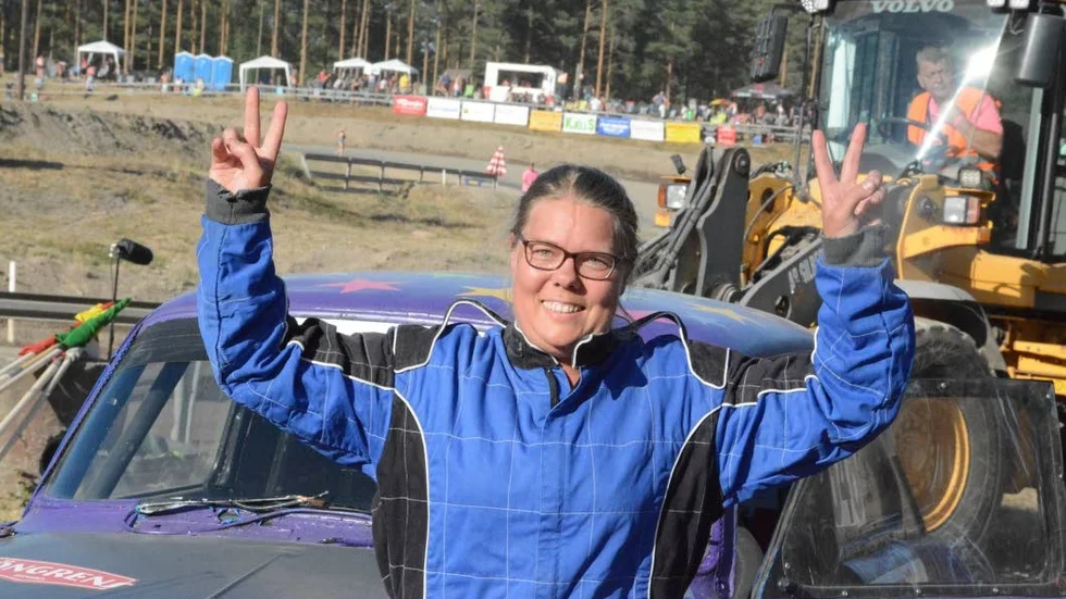 Seger - igen. Maria Karlsson vann damklassen i Semesterracet för femte gången.
