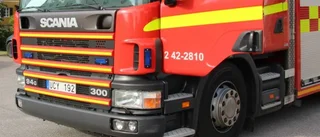 Larm om misstänkt villabrand