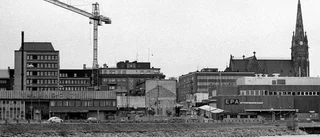 Nostalgibilden: Valand city reste sig över stan