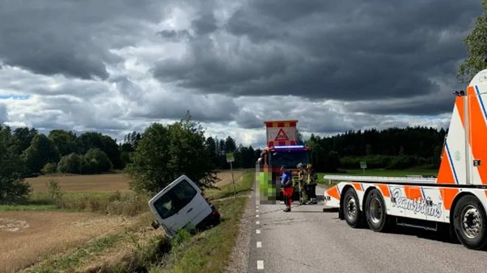 Olyckan inträffade på Hällbergavägen i höstas.