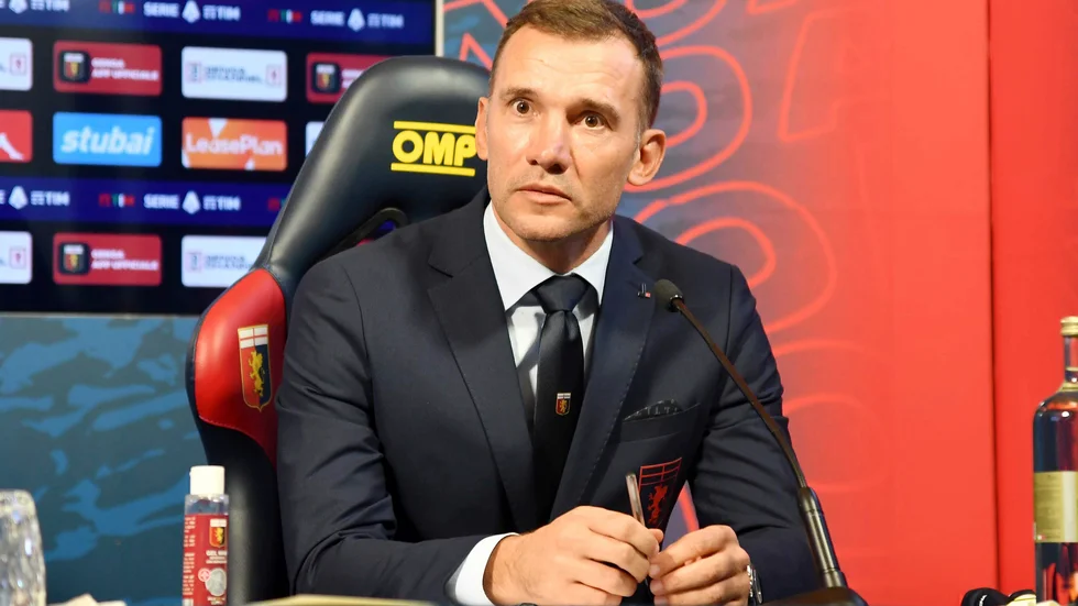 Andrij Sjevtjenko. Arkivbild.