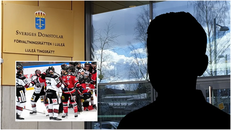 Den Piteåsupporter som dömdes i Tingsrätten får fortsätta gå på hockey i LF Arena. 