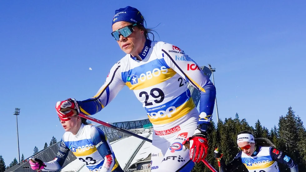 Lovisa Modig är tillbaka i skidlandslaget. Senast hon åkte i världscupen var i Falun förra säsongen. Bilden är från Holmenkollen förra året.