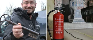 Efter skadegörelsen – så ska kyrkorna skyddas från vandaler • Utesluter inte kameraövervakning • ”Det känns konstigt att behöva”
