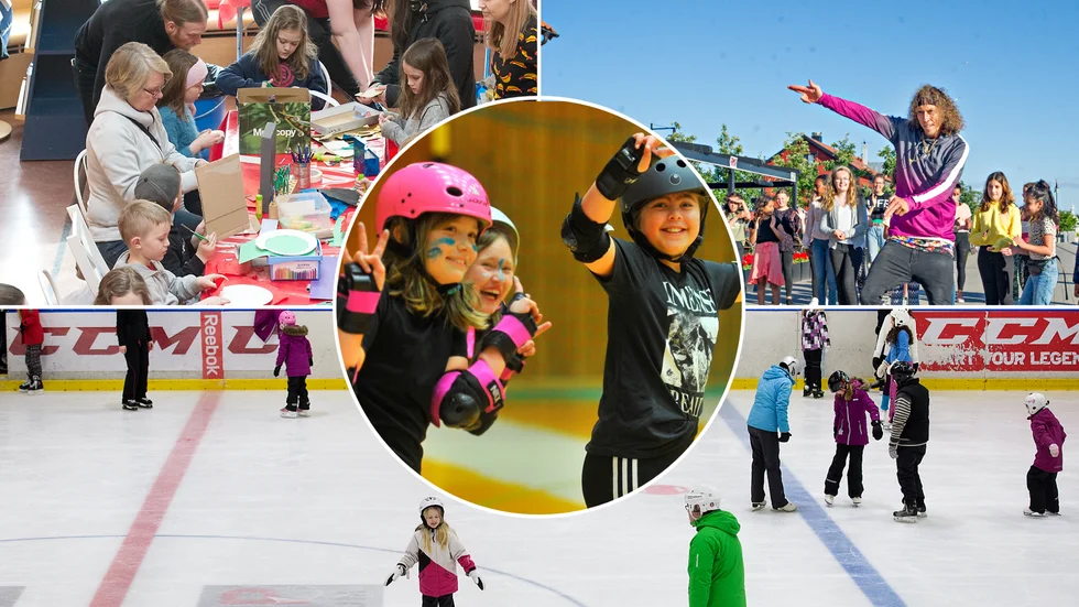 I Nyköping händer det många gratisaktiviteter under sportlovsveckan. Från kreativt skapande till sportaktiviteter.