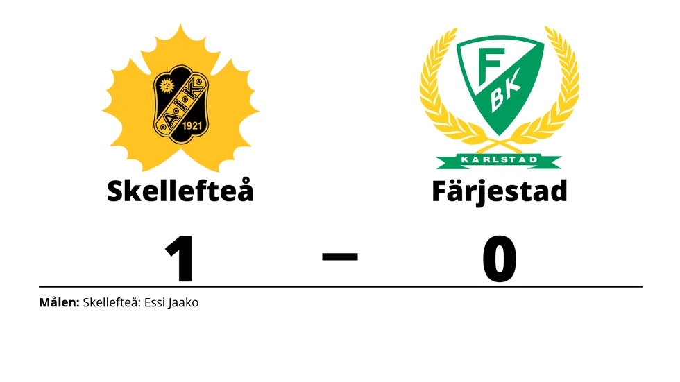 Skellefteå AIK vann mot Färjestad BK