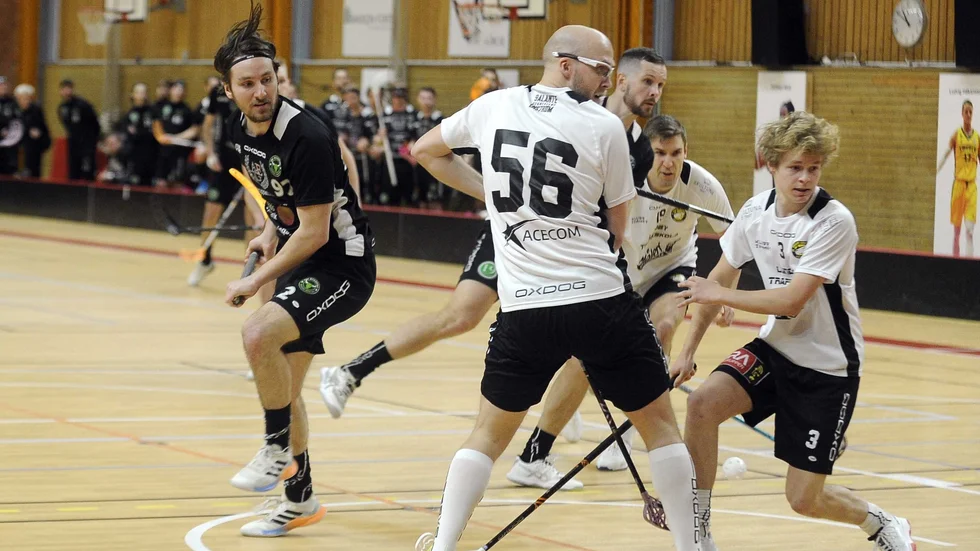 Marcus Groth blev segerskytt för FBC i toppmötet med serieettan Skälby.