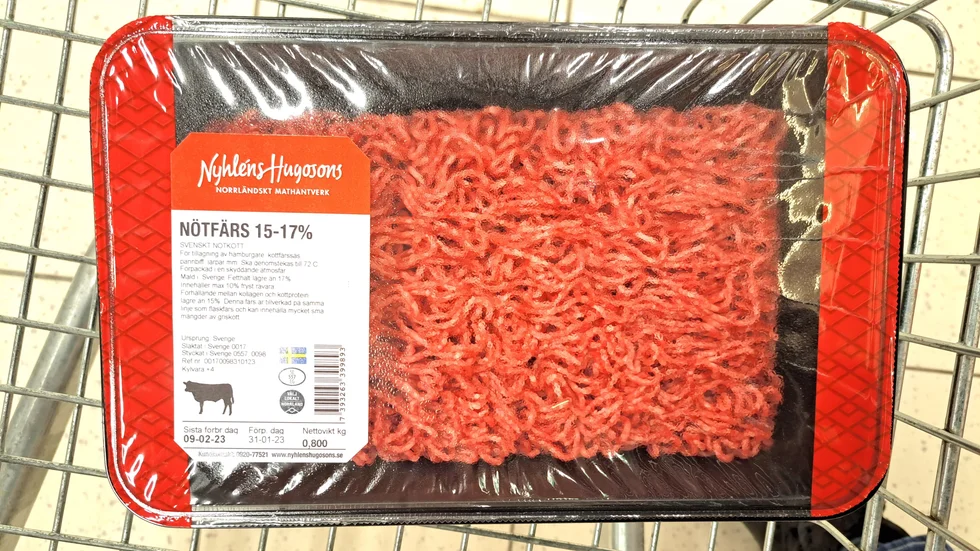 Nyhlens Hugosson, Köttfärs Nötfärs 800g
