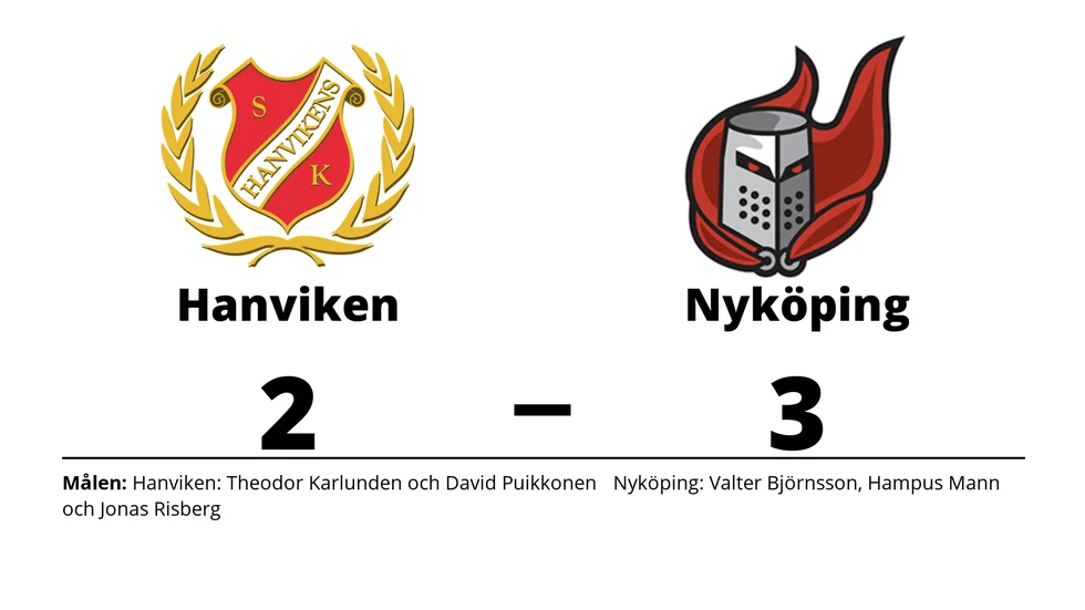 Hanvikens SK förlorade mot Nyköpings HF Ungdom
