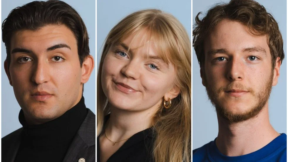 Anton Sánchez Sulejmani, Linnea Rydén och Alexander Wilson van Deurs är mycket kritiska till planerna på att avlägsna cykelställ vid Fyrisån.