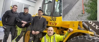 Nedsladdningen av snöpinnar har börjat igen • Plogbilsföraren Markus Jakobsson: ”Det är som att någon pissar på jobbet man gör”