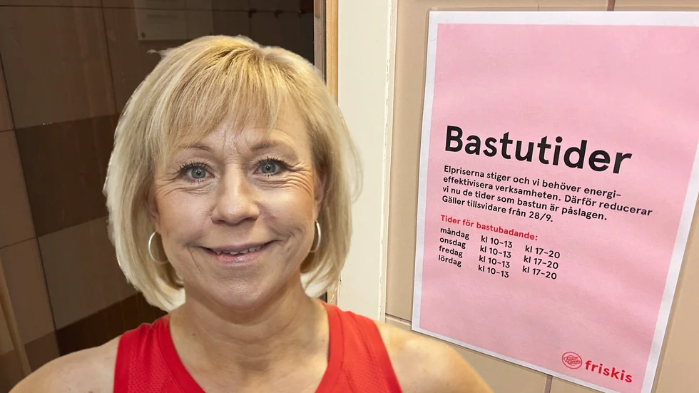 Ewa Lindström, verksamhetschef på Friskis & svettis. Bilden är ett montage.