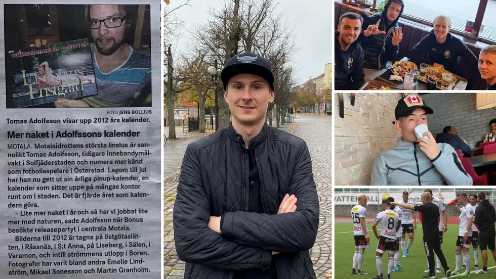 Skvallerspalten vecka 44. Läs om Tomas Adolfssons kalender som var en snackis i Motalaidrotten för tio år sedan. Återstår att se om det kan bli en nostalgisk efterföljare. Läs också om Aleksi Seppänens berättelser om finska bandyn, och om Adam Larsson som spelar finsk fotboll. Extramaterial även om Motala AIF:s fotbollslag och tränarna Axén och Glaad.