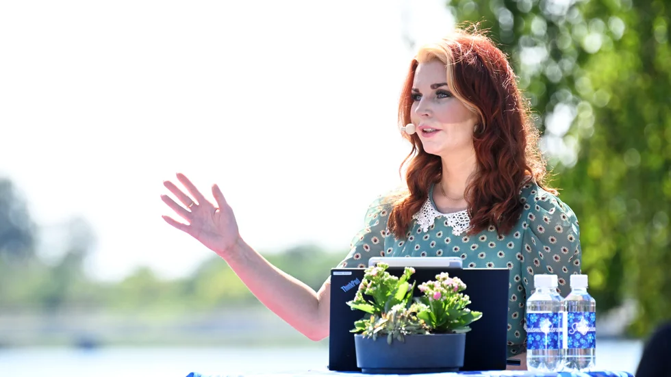 Louise Erixon, kommunstyrelsens ordförande i Sölvesborgs kommun. Arkivbild.