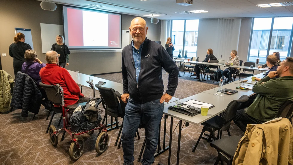 Jan-Erik Nilsson, vice ordförande i Funktionsrätt Norrbotten.