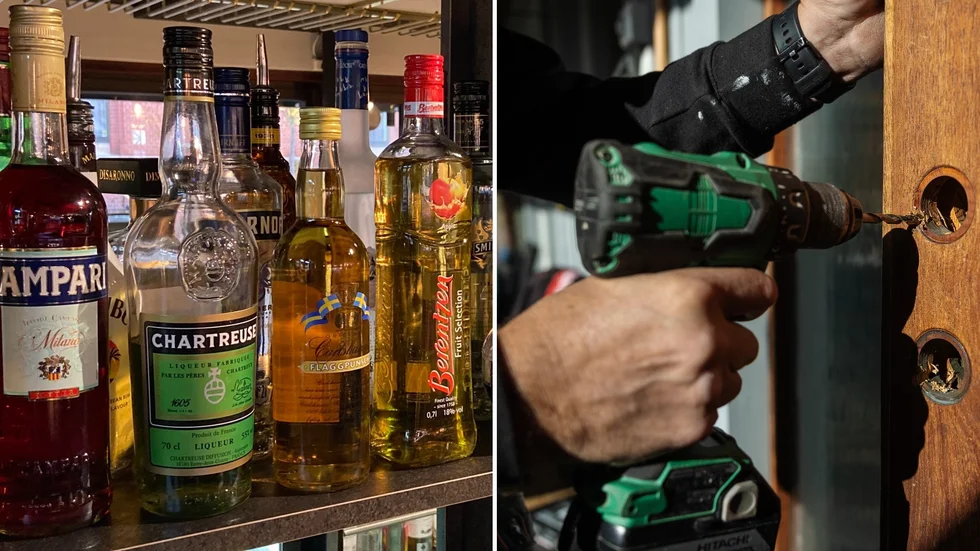 Alkohol stals vid onsdagens bostadsinbrott i Strängnäs (arkivbilder som inte har något samband med händelsen).