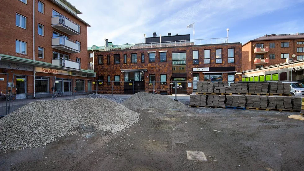 Köpmantorget. Torg utan köpmän.
