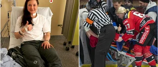 Hälsningen: "Jag mår under omständigheterna okej"