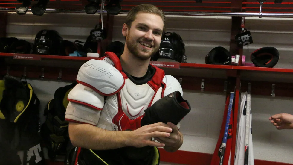 Luleåsonen Henrik Claeson är klar för sin fjärde säsong i Piteå HC