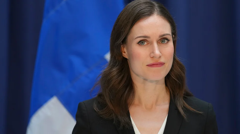 Finlands statsminister Sanna Marin och socialdemokratiska SDP vill testa kortare arbetsveckor i Finland. Arkivbild.