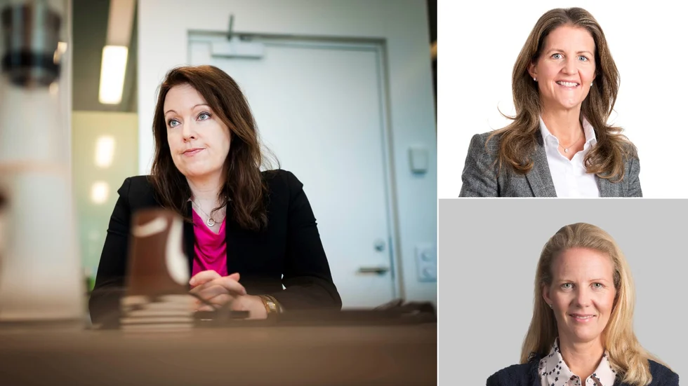 Anna Borg, vd hos Vattenfall, och systrarna Katarina Martinsson och Louise Lindh, ägare inom Lundbergsfären hamnade alla på topp sju på Dagens Industris lista över årets mäktigaste kvinnor inom näringslivet. Anna Borg (etta), Katarina Martinson (femma) och Louise Lindh (sexa).
