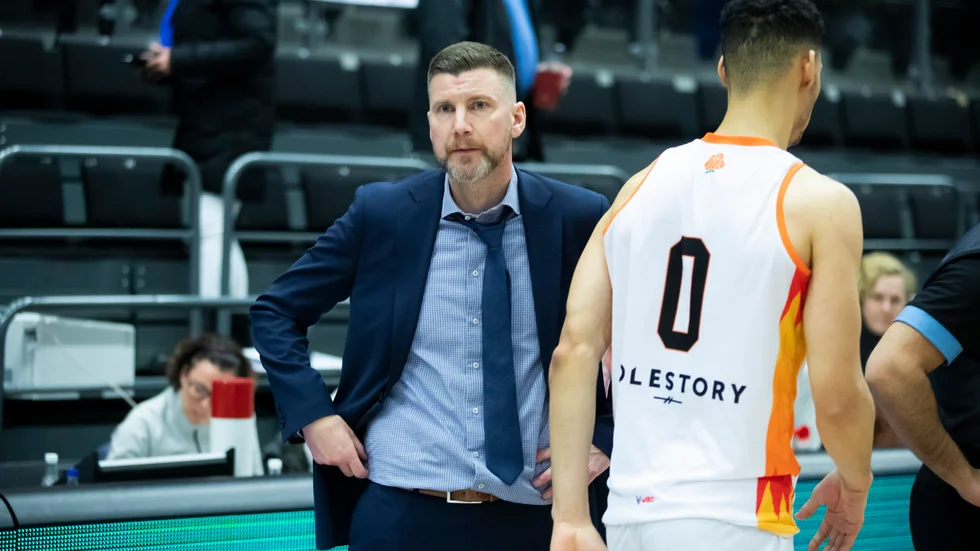 Peter Öqvist fick inte det slut han ville som coach för BC Luleå. 