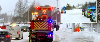 Trafikolyckan vid Campus: Man i 25-årsåldern till sjukhus med måttlig huvudskada • Förare bötfälls för trafikbrott