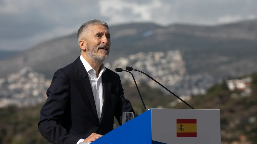 Spaniens inrikesminister Fernando Grande-Marlaska. Arkivbild.