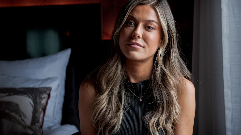 Bianca Ingrosso är en av landets mest populära tv-personligheter för tillfället. I början av året var hon i Norrbotten och spelade in reklamfilm.
