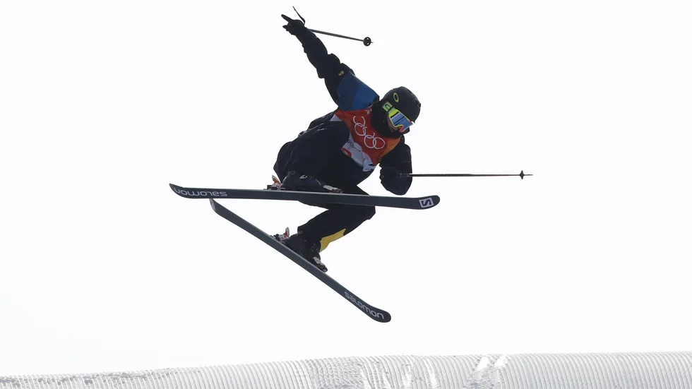 Oscar Wester under OS i Pyeongchang 2018. Arkivbild.