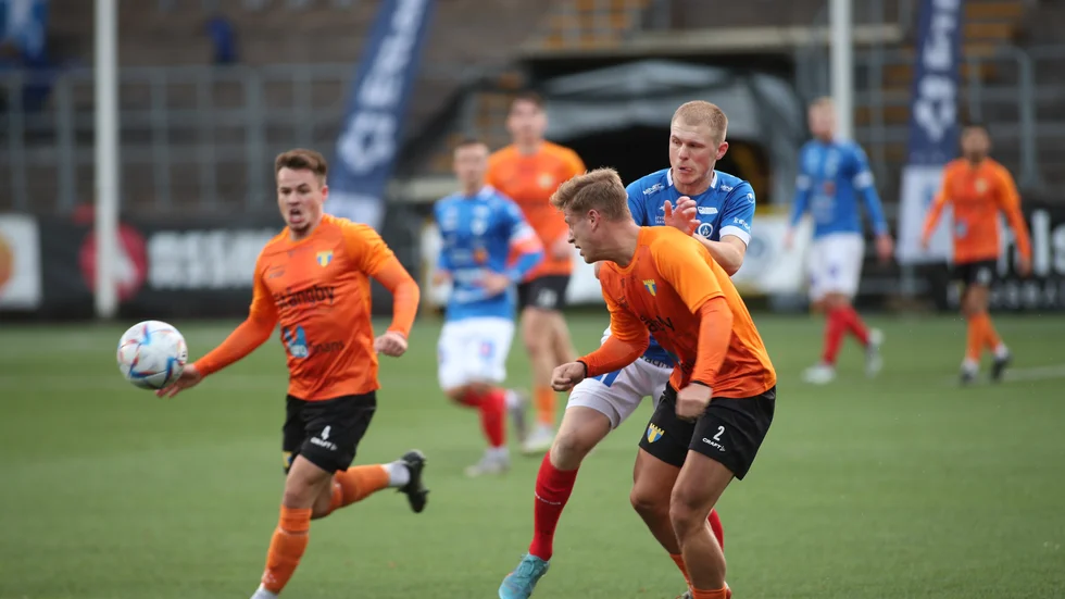 Edvin Crona körde liksom sina lagkamrater fast helt mot Torn. Men i kvalet mot IFK Berga hoppas han att målskyttet äntligen ska lossna.  