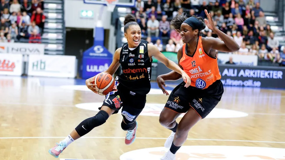 Levererade. Dakota Whyte gjorde sin kanske bästa match i Luleå Basket och var den stora segerorganisatören.